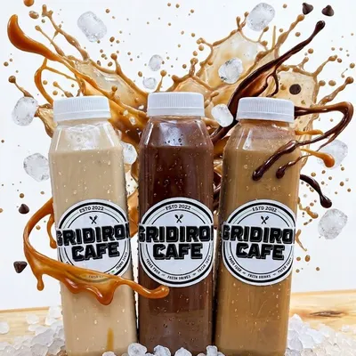 Iced caramel energy shakes